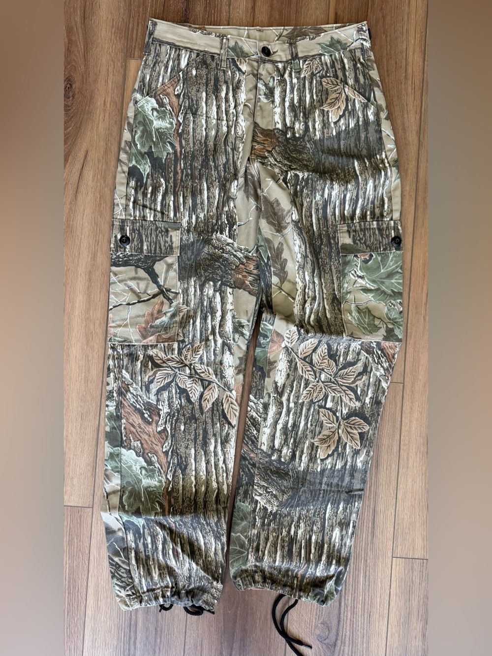 Vintage Liberty Realtree Camo Pants Mens Hunting Large Regular Adjustable
